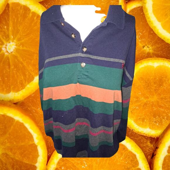 Vintage Knights of the Round‎ Table Long Sleeve Polo Shirt Size XL - Picture 2 of 5